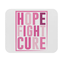 Load image into Gallery viewer, Hope Fight Cure Rectangle Mouse Pad
