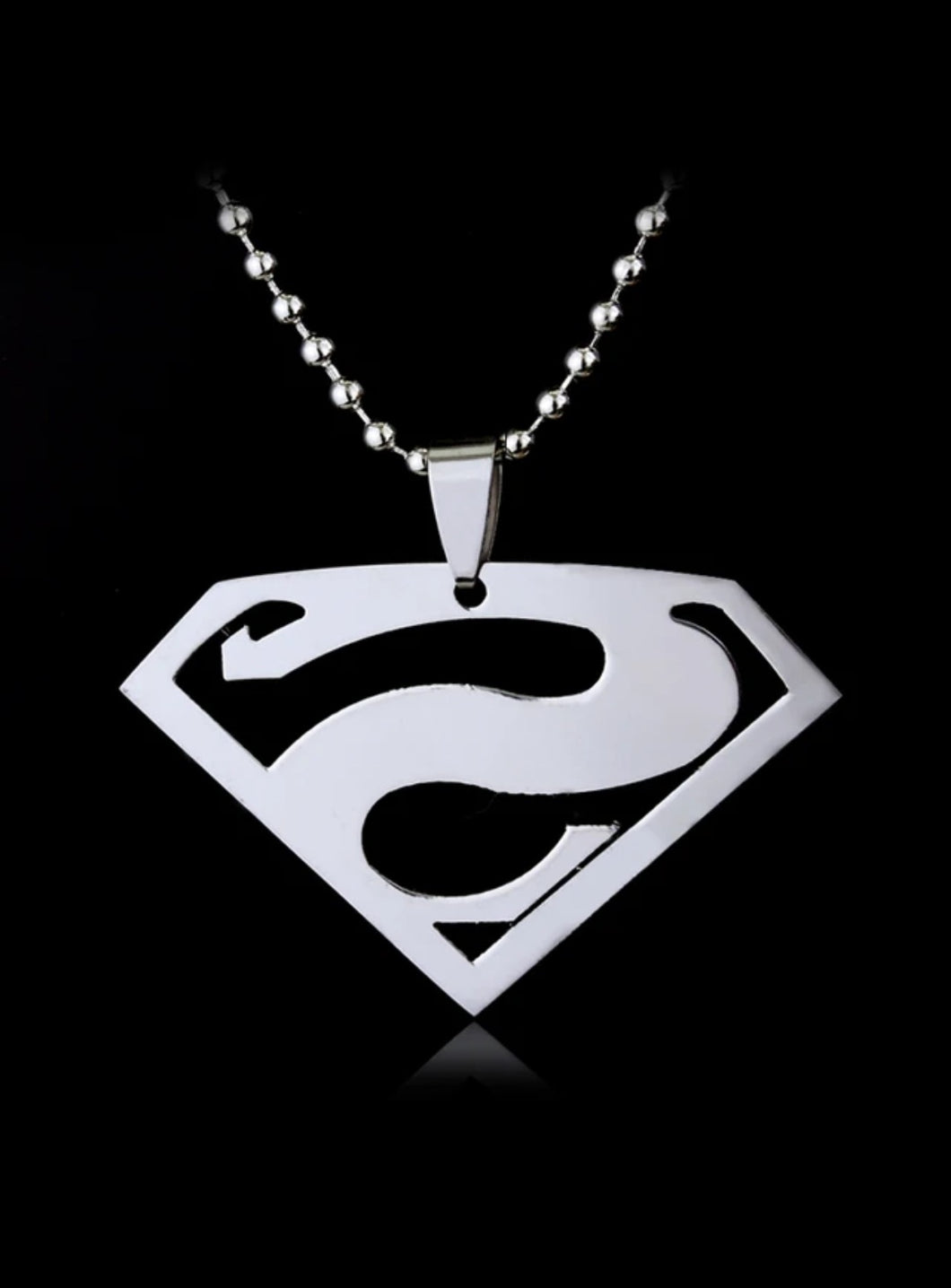 SuperMan Pendant Necklace