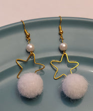 Load image into Gallery viewer, Gold Christmas Earrings
