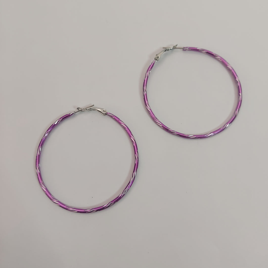 2 Tone Hoops