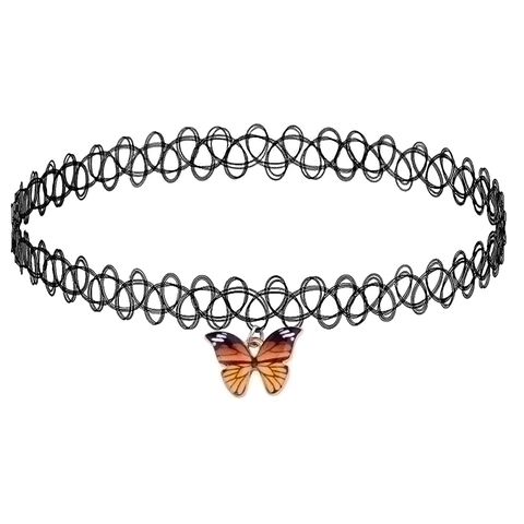 Butterfly Choker Necklace