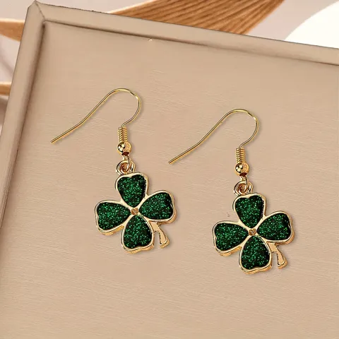 Four Leaf Clover Earrings