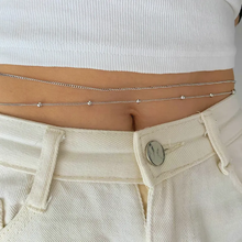 Load image into Gallery viewer, Stainless Steel Layered Waist Chain
