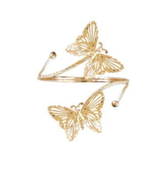 Butterfly Open Arm Bracelet