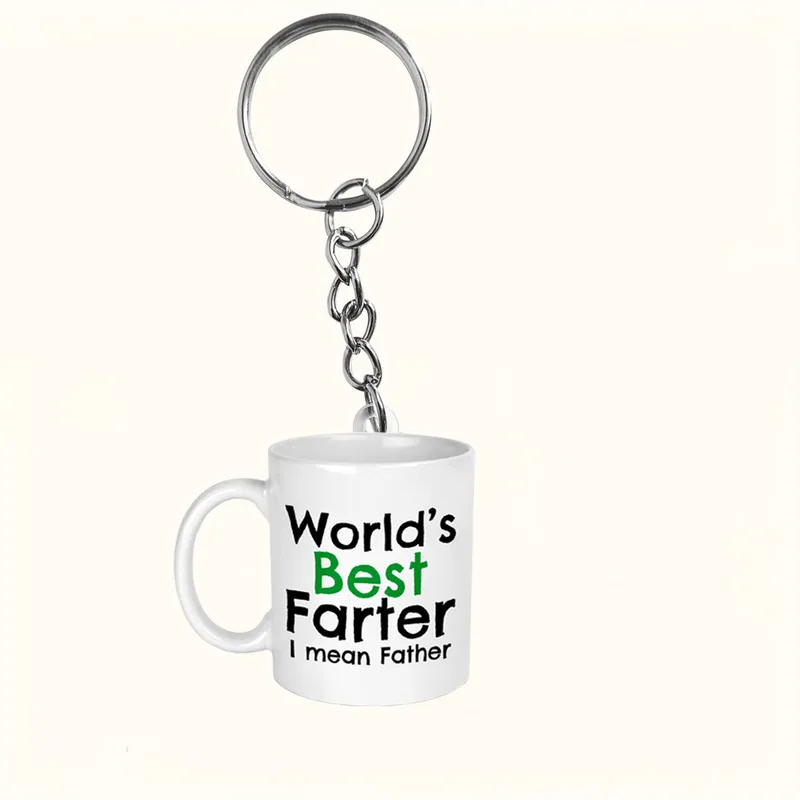 Acrylic Father's Keychain