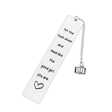 Load image into Gallery viewer, Stainless Steel Bookmark

