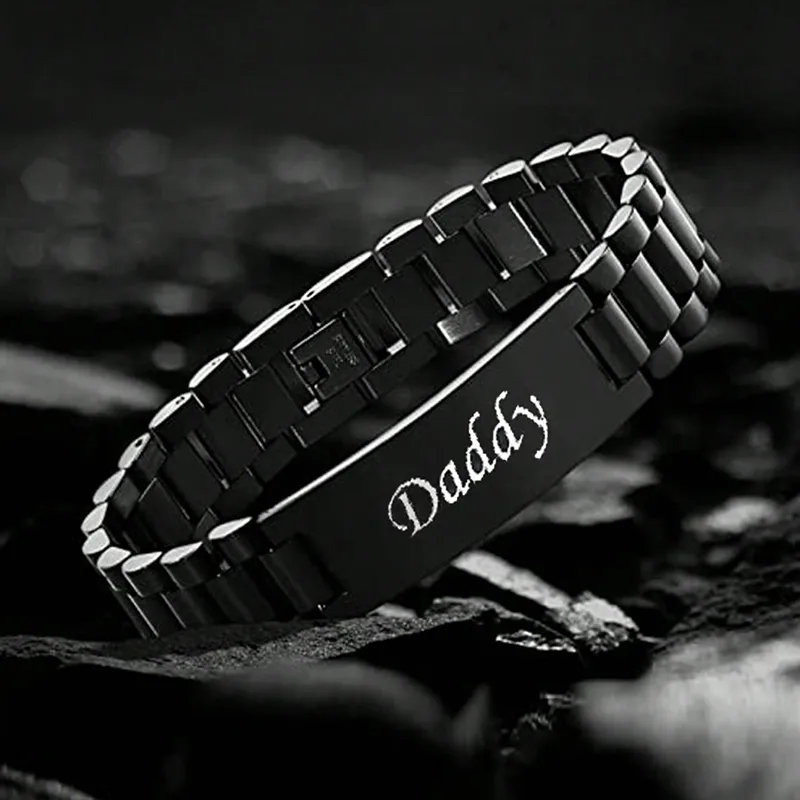 Titanium Daddy Bracelet