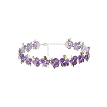 Load image into Gallery viewer, Lace Flower Choker Necklace
