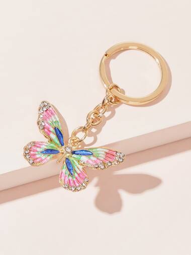 Butterfly Charm Keychain