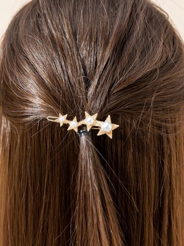 Star Decor Minimalist Hair Clip