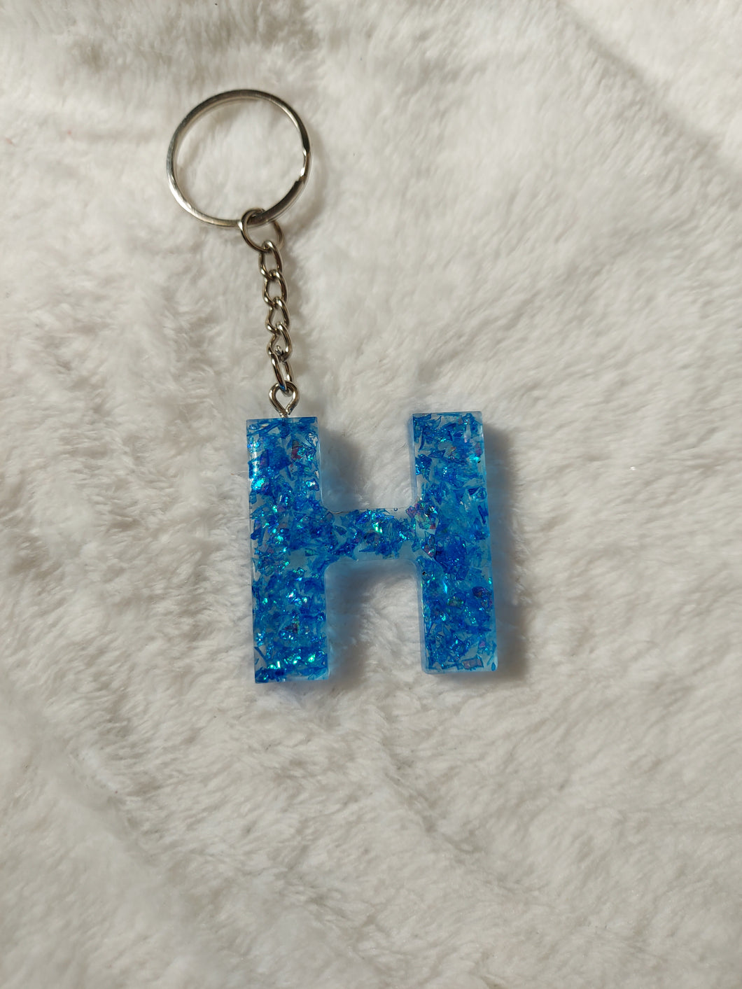 Letter H Keychain