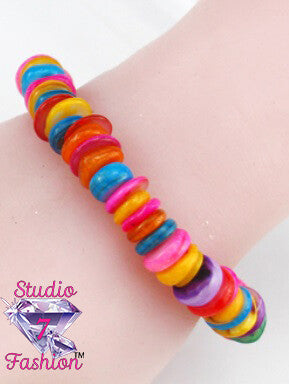 Bohemian Multi-Color Stone Bracelet