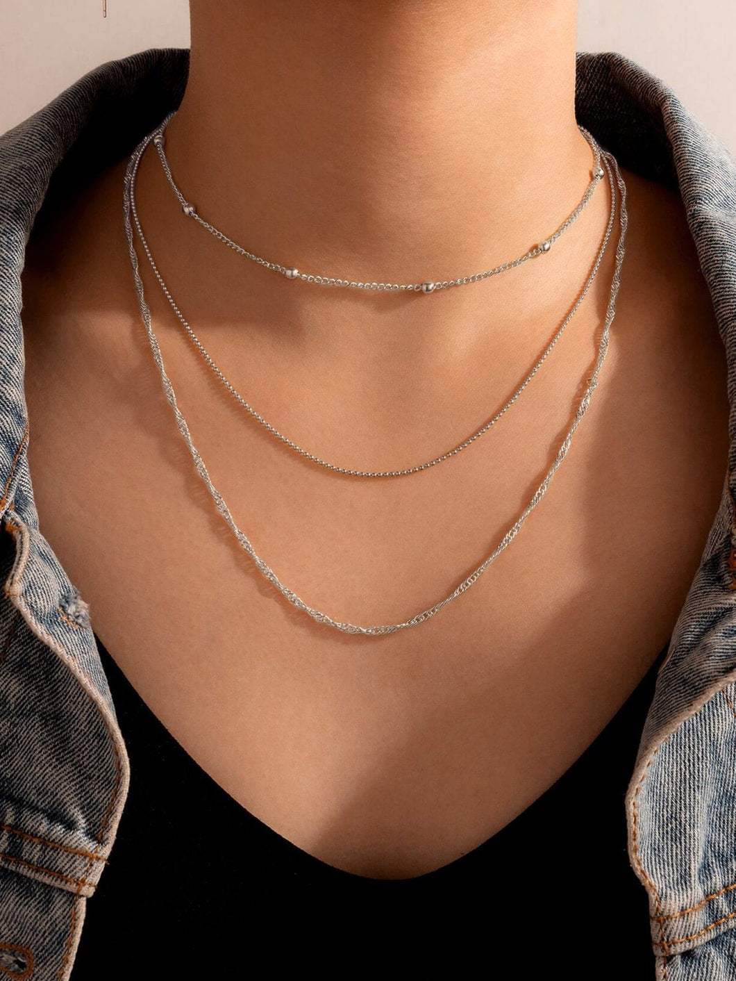 Simple Layered Necklace