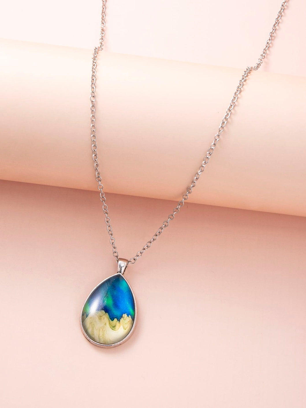 Water Drop Charm Necklace